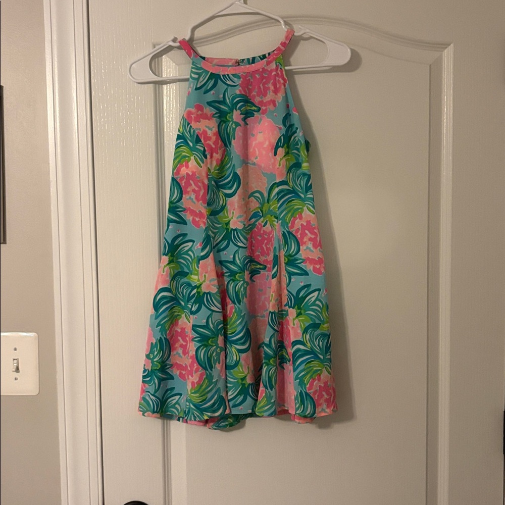 colorful lilly pulitzer girls dress